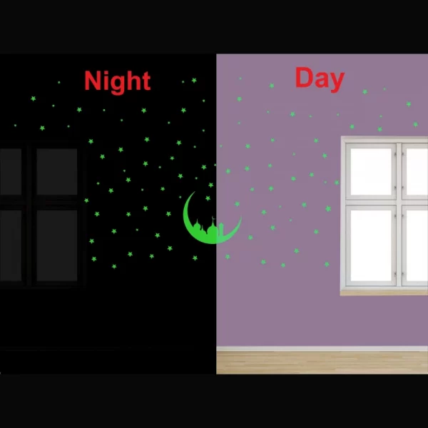 Generic Green Decorative Radium Wall Sticker - Image 3