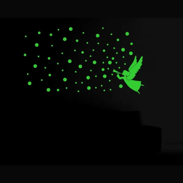 Generic Green Decorative Radium Wall Sticker - Image 4