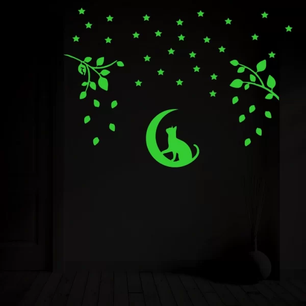 Generic Green Decorative Radium Wall Sticker - Image 4