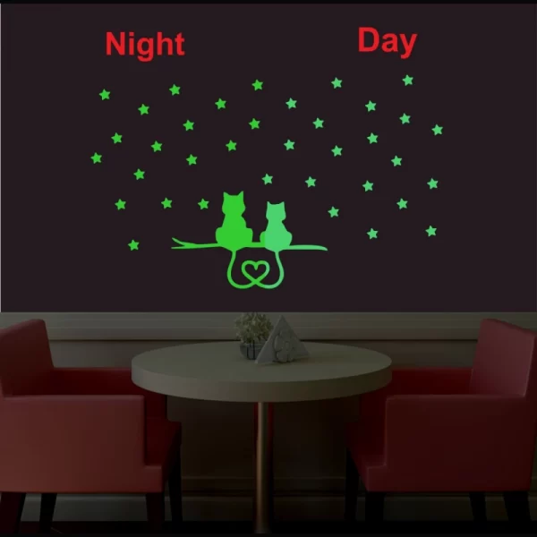 Generic Green Kids Room Decor Radium Wall Sticker - Image 4