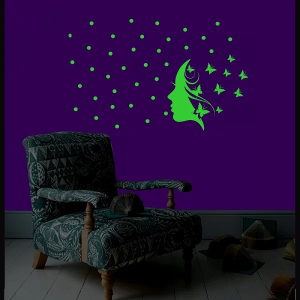 Generic Green Radium Sticker Wall Sticker - Image 4