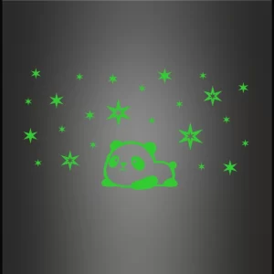 Generic Green Radium Kids Room Decor Wall Sticker