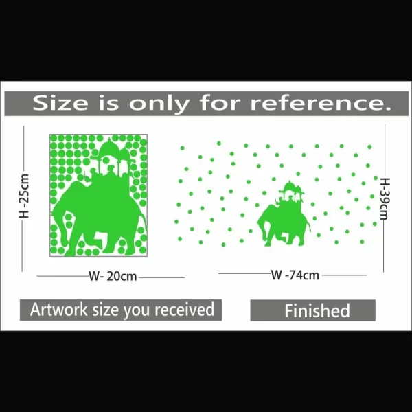 Generic Green Kids Room Decor Radium Wall Sticker - Image 2