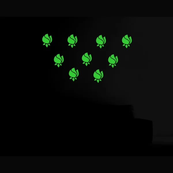 Generic Green Radium Wall Sticker - Image 3