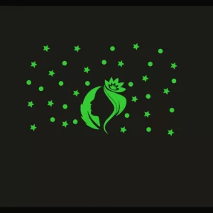 Generic Green Decorative Radium Wall Sticker