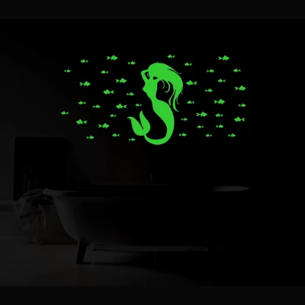 Generic Green Decorative Radium Wall Sticker - Image 4