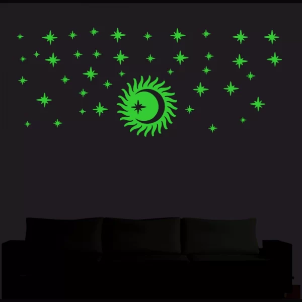 Generic Green Decorative Radium Wall Sticker - Image 4