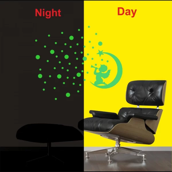 Generic Green Decorative Radium Wall Sticker - Image 3
