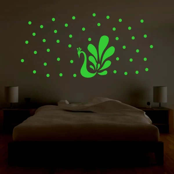 Generic Green Radium Wall Sticker - Image 3