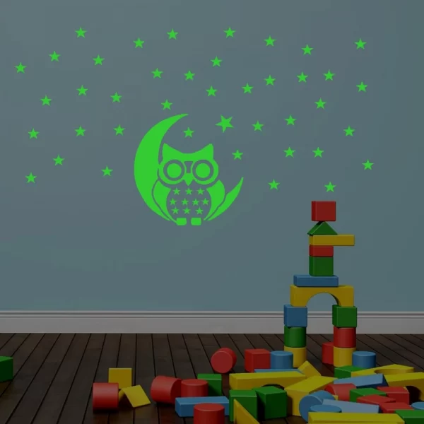 Generic Green Kids Room Decor Radium Wall Sticker - Image 4
