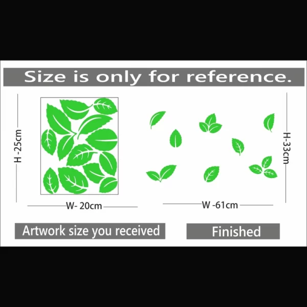 Generic Green Decorative Radium Wall Sticker - Image 2
