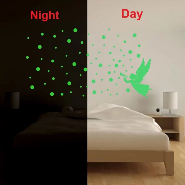 Generic Green Decorative Radium Wall Sticker - Image 3