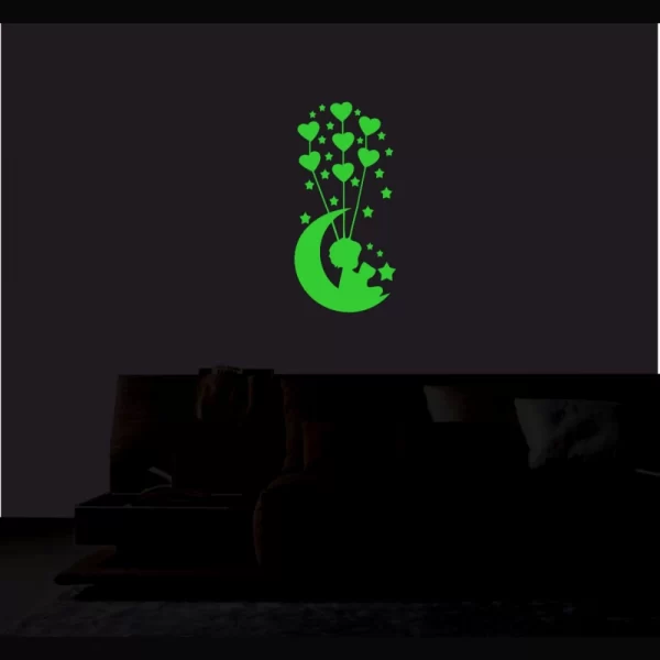 Generic Green Decorative Radium Wall Sticker - Image 4