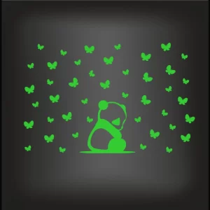 Generic Green Radium Wall Sticker