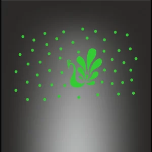 Generic Green Radium Wall Sticker