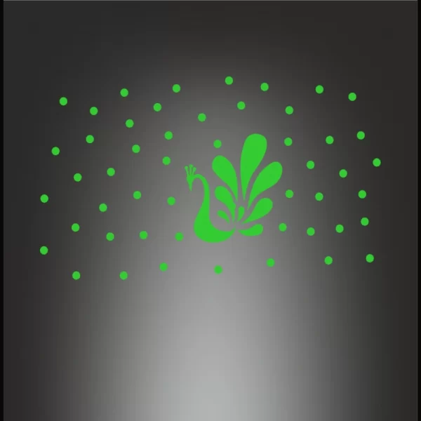 Generic Green Radium Wall Sticker