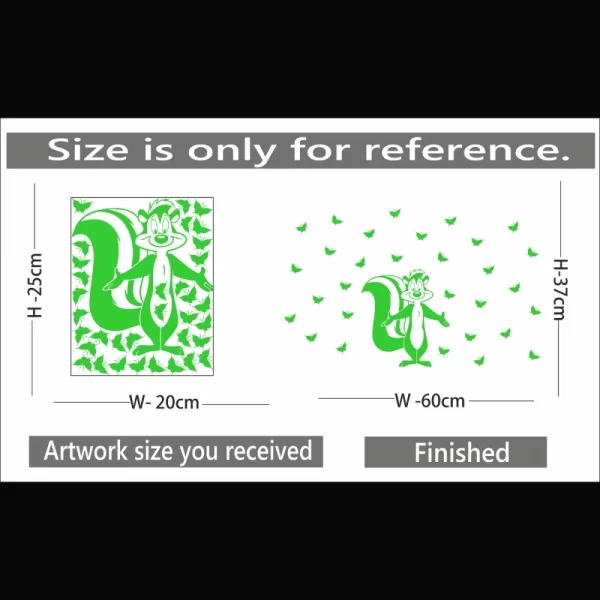 Generic Green Kids Room Decor Radium Wall Sticker - Image 2