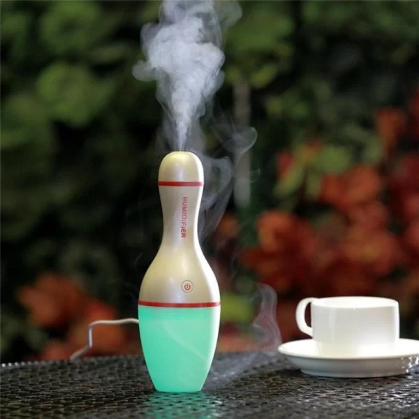 Generic Air Humidifier Usb 5V Bowling Bottle Led Lamp - Image 2