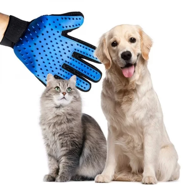 Generic Pack Of_2 True Touch 5 Finger Deshedding Glove (Color: Assorted) - Image 4