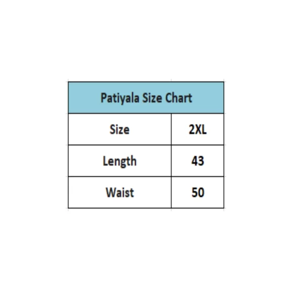 Generic Women's Cotton Solid Patiyala (Color:Half White) - Image 5