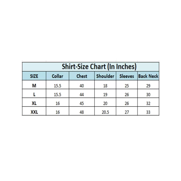Generic Men's Cotton Blended Striped Full Sleeve Shirt (Red-Blue) - Image 5