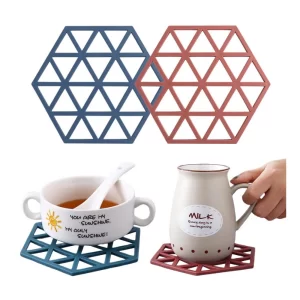 Generic Pack Of_3 Silicone Table Mats Heat Resistant (Assorted)