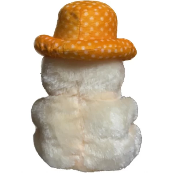 Generic Cap Teddy Bear with Heart (Yellow) - Image 3
