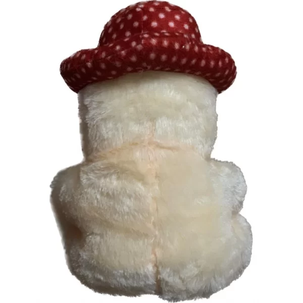 Generic Cap Teddy Bear with Heart (Cream) - Image 3