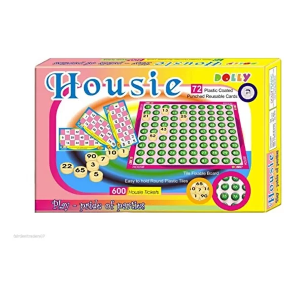 Housie Play-Pride Of Parties |  Paper, Plastic Toys |  Board Games | 5+ Years