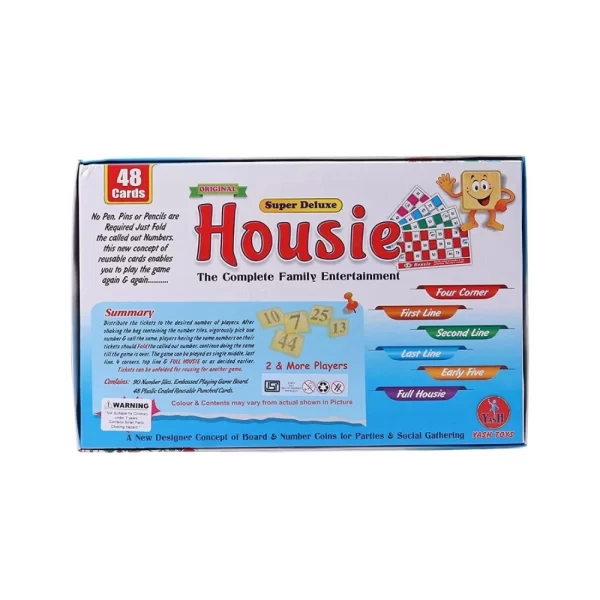 Housie | Cardboard | Educational Toys | 5+ Years - Image 2