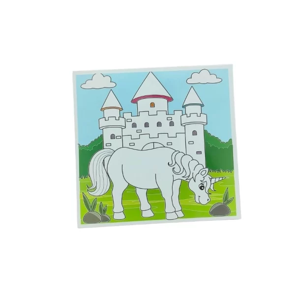Fun With Color Coloring Board-Unicorn |   Cardboard  |   Educational Toys| 3+ Years - Image 2