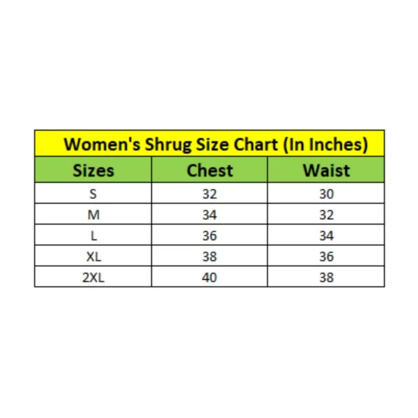Generic Women's Denim Pleated 3-4th Sleeves Shrug (Blue) - Image 5
