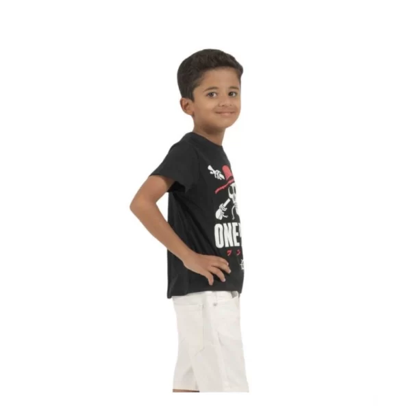 Generic Pack of 2 Boy's Cotton Printed Short Sleeve T-Shirt's (Multicolor) - Image 4