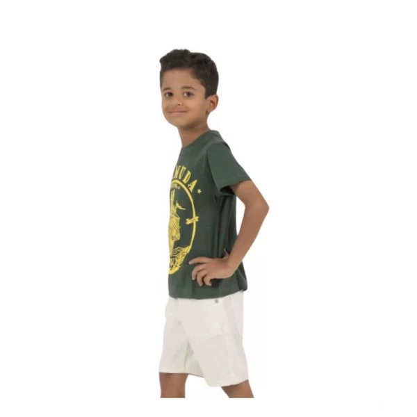 Generic Pack of 3 Boy's Cotton Printed Short Sleeve T-Shirt's (Multicolor) - Image 3