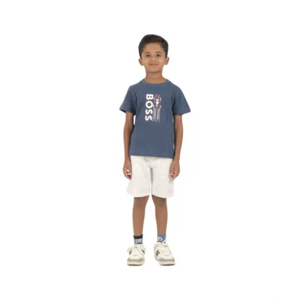 Generic Pack of 3 Boy's Cotton Printed Short Sleeve T-Shirt's (Multicolor) - Image 5