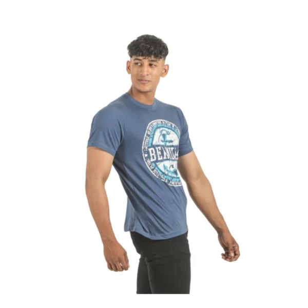 Generic Pack of 2 Men's Casual Cotton Printed Short Sleeve Tshirts (Multicolor) - Image 3