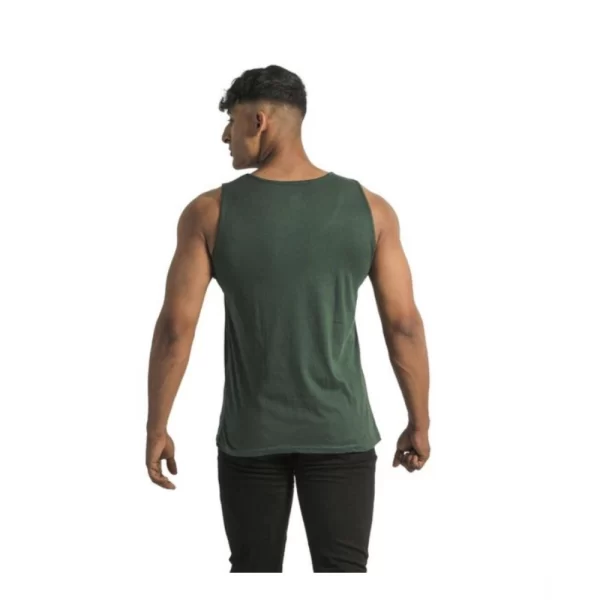 Generic Pack of 2 Men's Casual Cotton Printed Sleeveless Sleeve Tshirts (Multicolor) - Image 5