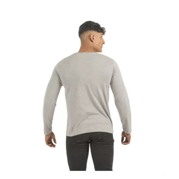 Generic Pack of 2 Men's Casual Cotton Solid Full Sleeve Tshirts (Multicolor) - Image 3