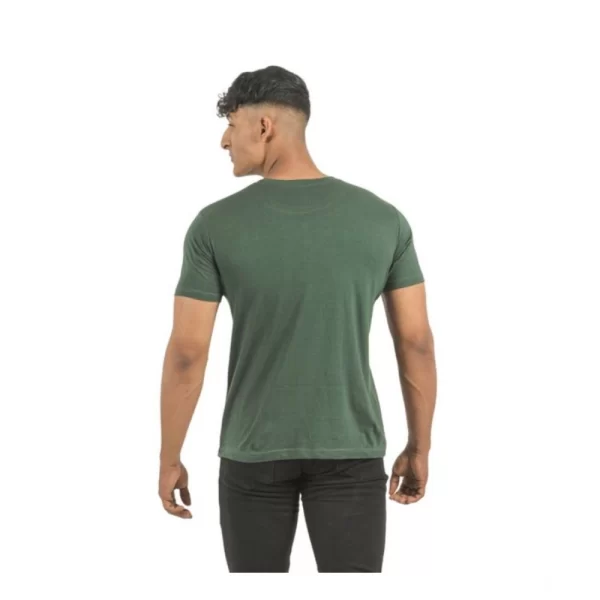 Generic Pack of 2 Men's Casual Cotton Printed Short Sleeve Tshirts (Multicolor) - Image 5