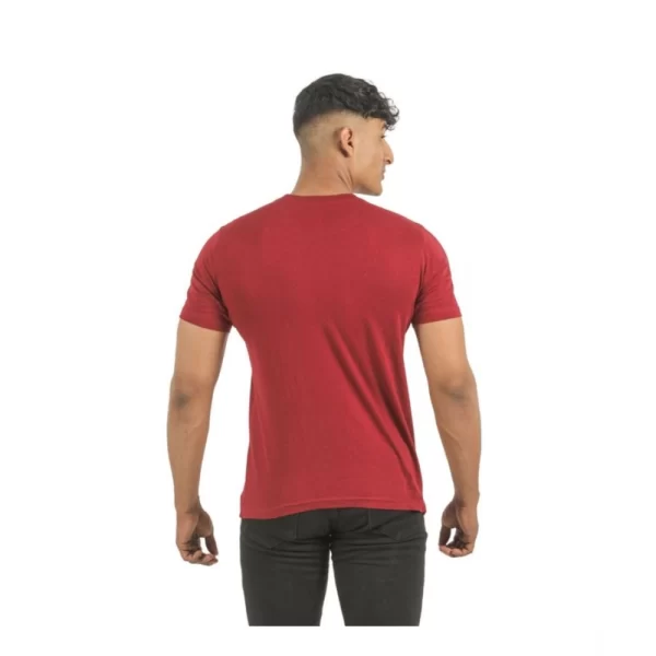 Generic Pack of 2 Men's Casual Cotton Printed Short Sleeve Tshirts (Multicolor) - Image 5