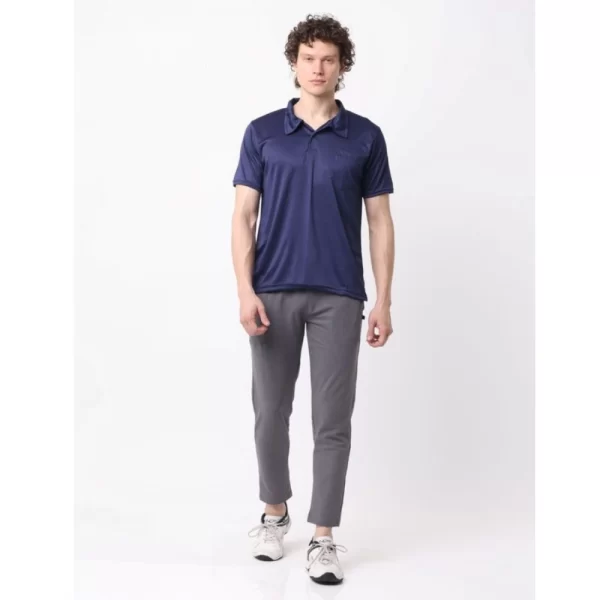 Generic Pack of 2 Men's Casual Cotton Blend Solid Short Sleeve Tshirts (Multicolor) - Image 4