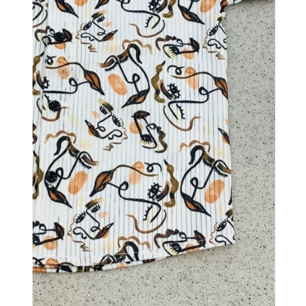 Generic Boy's Cotton Blend Printed Short Sleeve Shirt (MultiColor) - Image 3