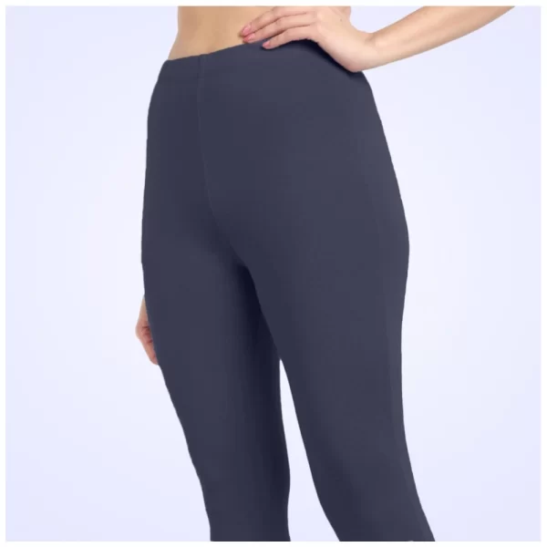 Generic Women's Cotton Blended Solid Ankle legging (Navy) - Image 4