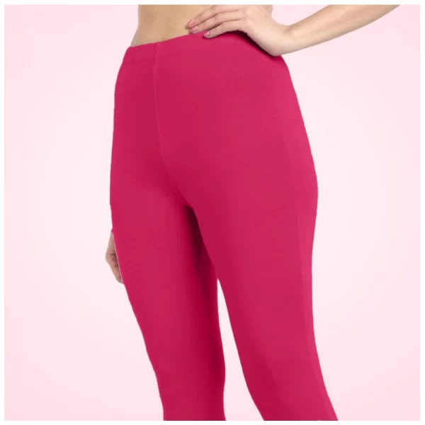 Generic Women's Cotton Blended Solid Ankle legging (Rani) - Image 5