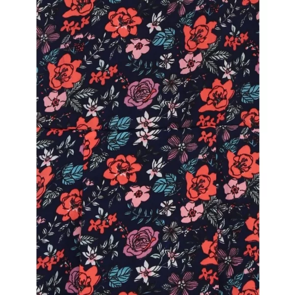 Generic Girl's Polyester Crepe Embellished Sleeveless Round Neck Dress (Multicolor) - Image 3